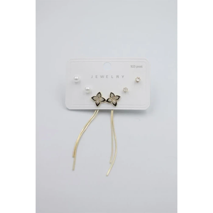 ieg™ Çoklu Set Küpe - Altın