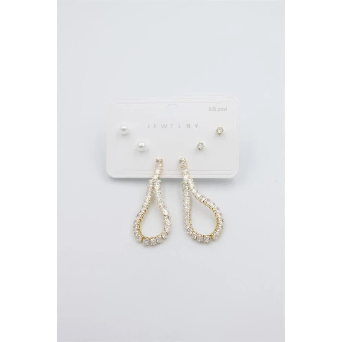 ieg™ Çoklu Set Küpe - Altın