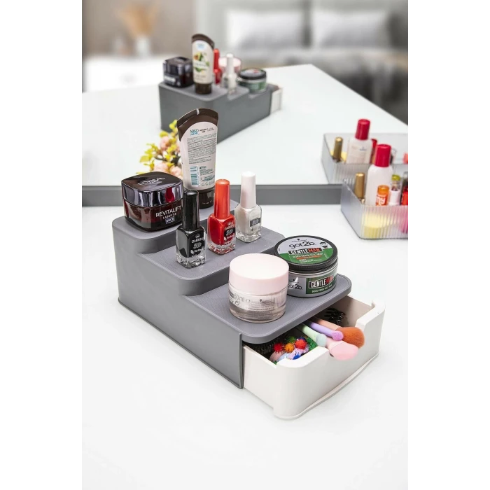 ieg™ Compact Çekmeceli Ve Standlı Düzenleyici-  Makyaj Organizeri