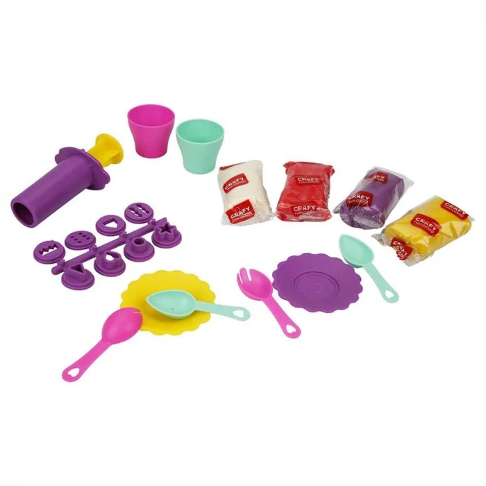 ieg™ Crafy Buzzy Muzzy Dondurma Oyun Hamuru Seti 200 g 22 Parça