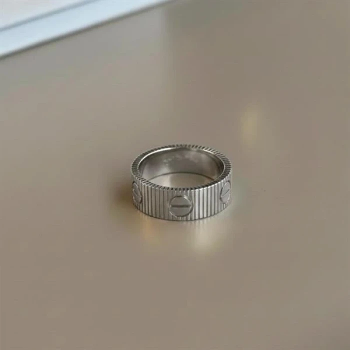 ieg™ CRT Aşk Yüzük - Gümüş