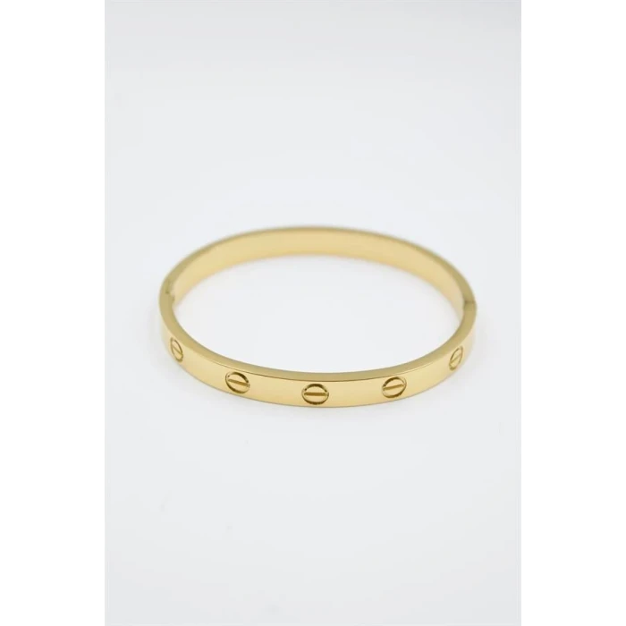 ieg™ CRT Model Taşsız Bilezik - Altın