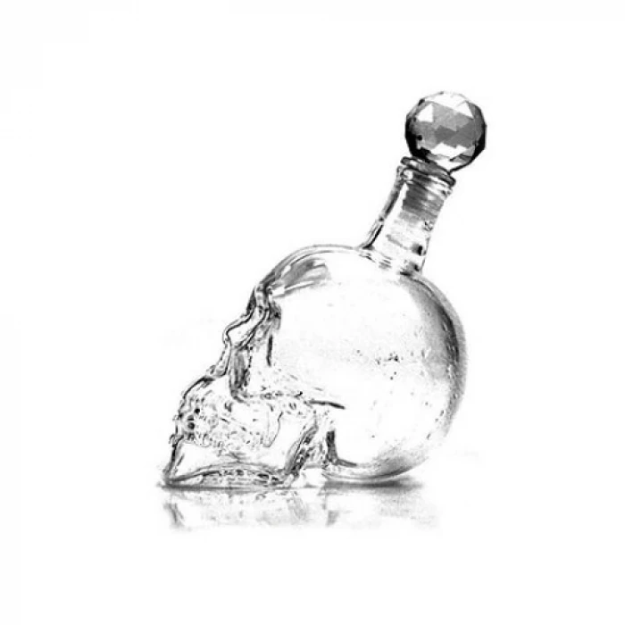 ieg™ Crystal Head Kuru Kafa Cam Şişe 350 ml