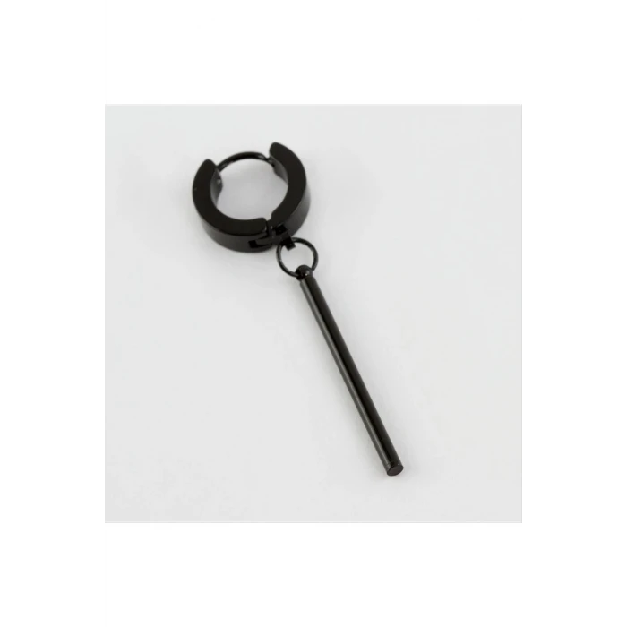 ieg™ Çubuk Figürlü Çelik Erkek Küpe 1 Adetc