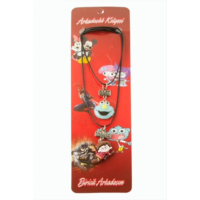 ieg™ Çzgflm Karakteri Arkadaşlık Kolyeleri (Çift Kolye)