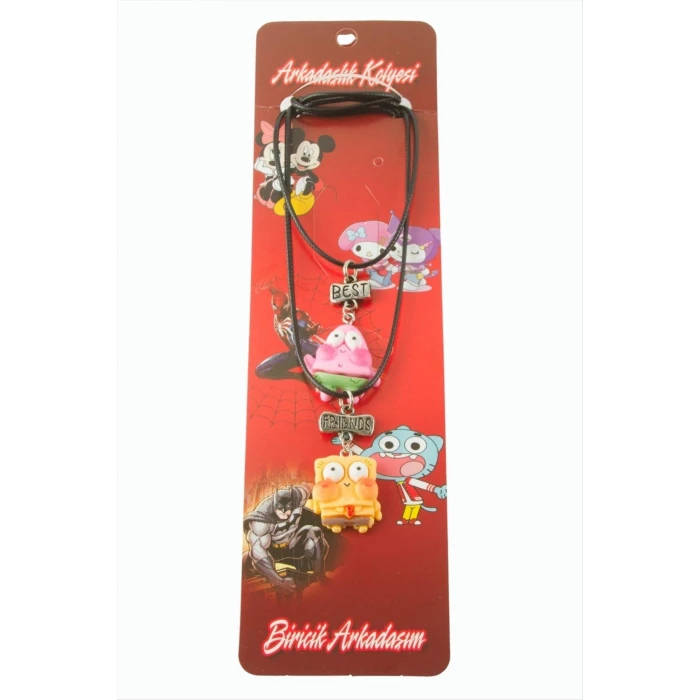 ieg™ Çzgflm Karakteri Arkadaşlık Kolyeleri (Çift Kolye)