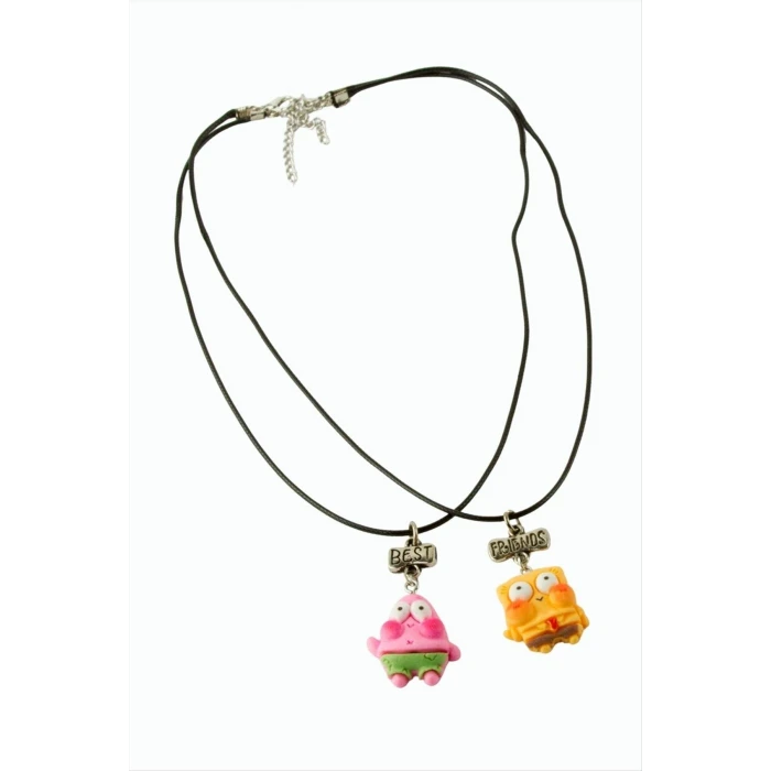 ieg™ Çzgflm Karakteri Arkadaşlık Kolyeleri (Çift Kolye)