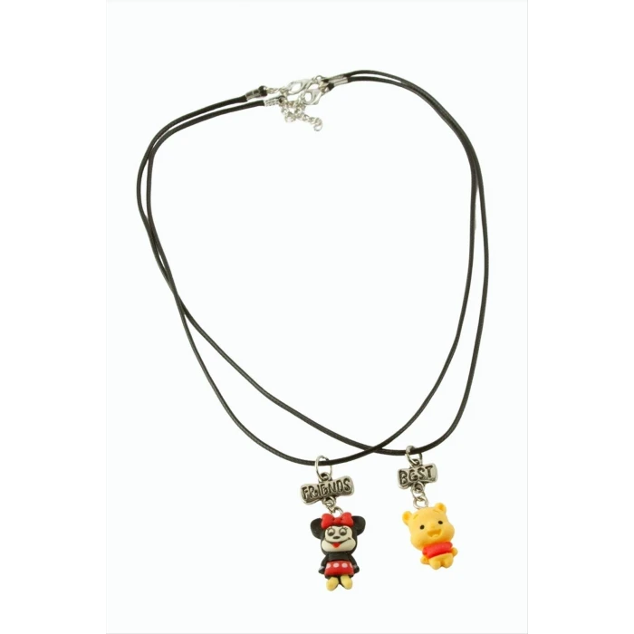 ieg™ Çzgflm Karakteri Arkadaşlık Kolyeleri (Çift Kolye)