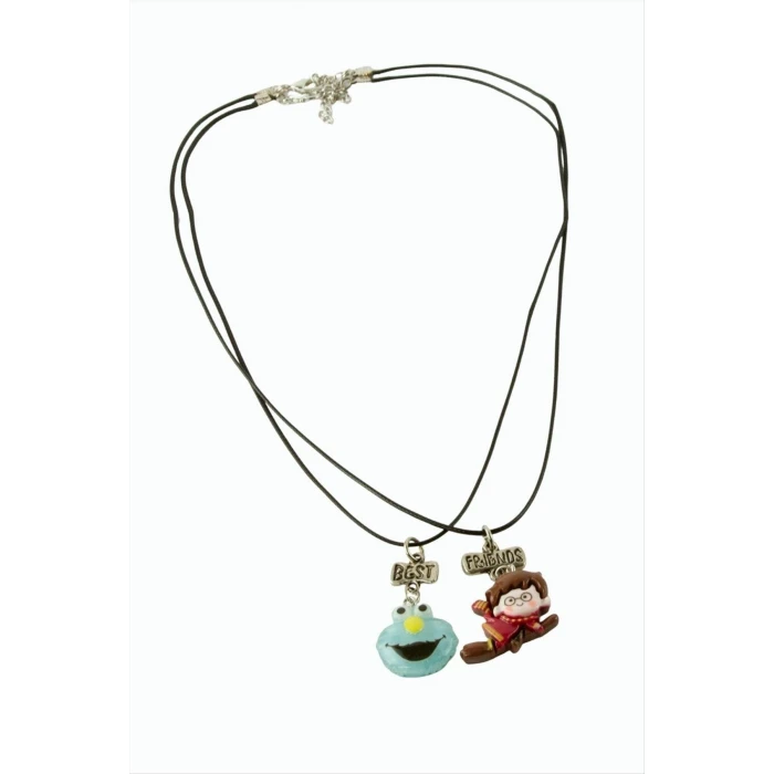 ieg™ Çzgflm Karakteri Arkadaşlık Kolyeleri (Çift Kolye)