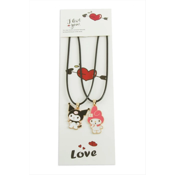 ieg™ Çzgflm Karakteri Arkadaşlık Kolyesi (Çift Kolye)