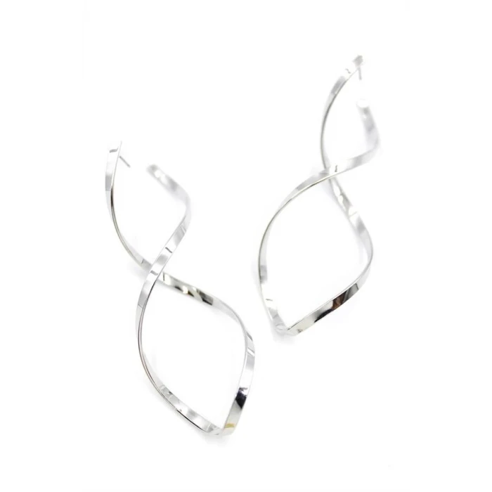 ieg™ Dalgalı Küpe - Gümüş