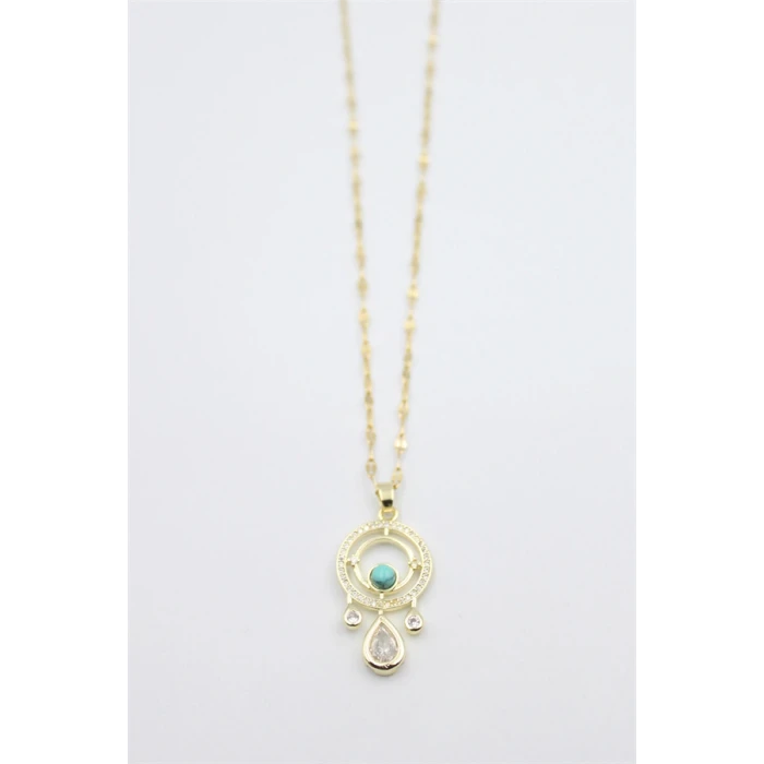 ieg™ Damla Taşlı Kolye - Altın