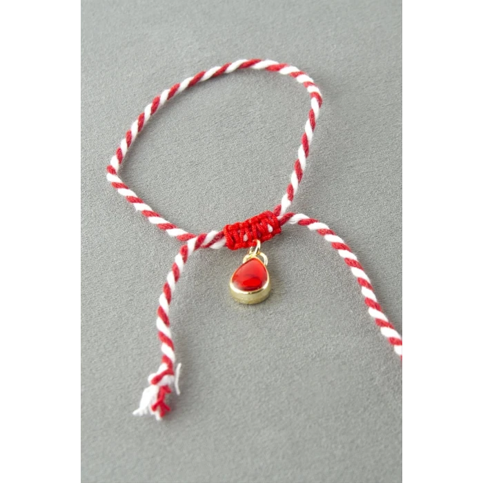 ieg™ Damla Taşlı Marteniçka İp Bileklik