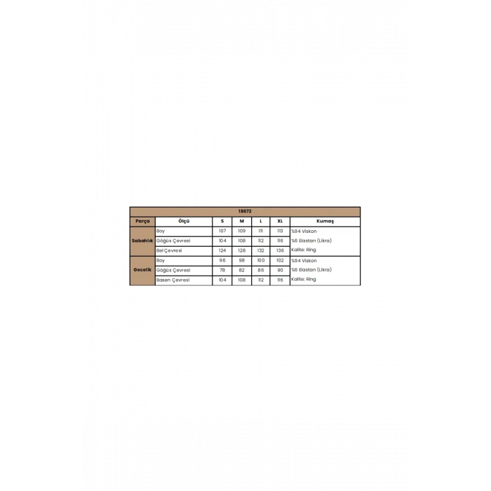 ieg™ Dantelli Hamile Lohusa Sabahlık Takımı