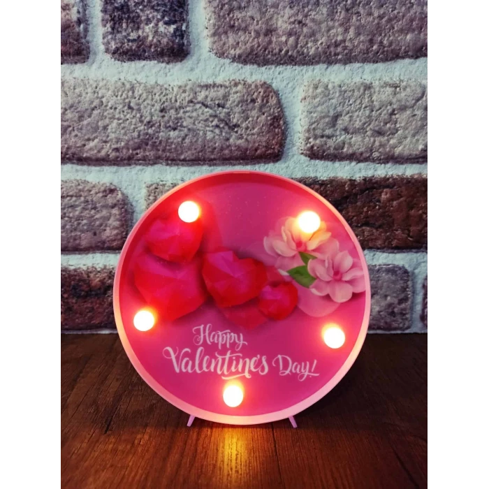 ieg ™ Dekoratif  3D Led Lamba Valentines Day Led Lamba