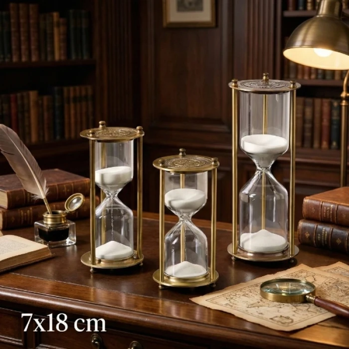 ieg™ Dekoratif Cam Kum Saati 7x18 cm