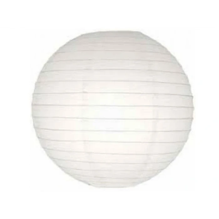 ieg™ Dekoratif Çin Feneri – Kağıt Lamba - Beyaz - Dev Boy