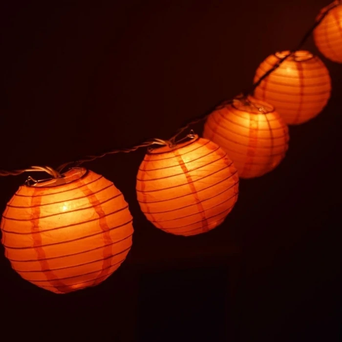 ieg™ Dekoratif Çin Feneri – Kağıt Lamba - Turuncu