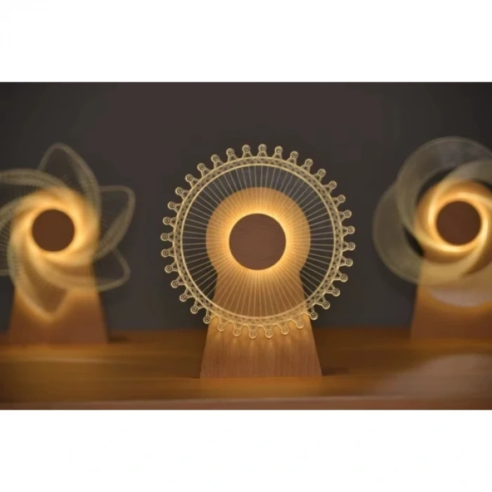 ieg™ Dekoratif Işıklı Yel Değirmeni