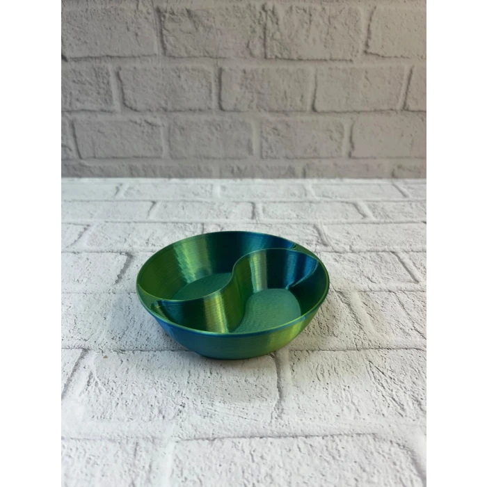 ieg™ Dekoratif Yeşil Çerezlik Kase 4’lü Set 3x12 cm