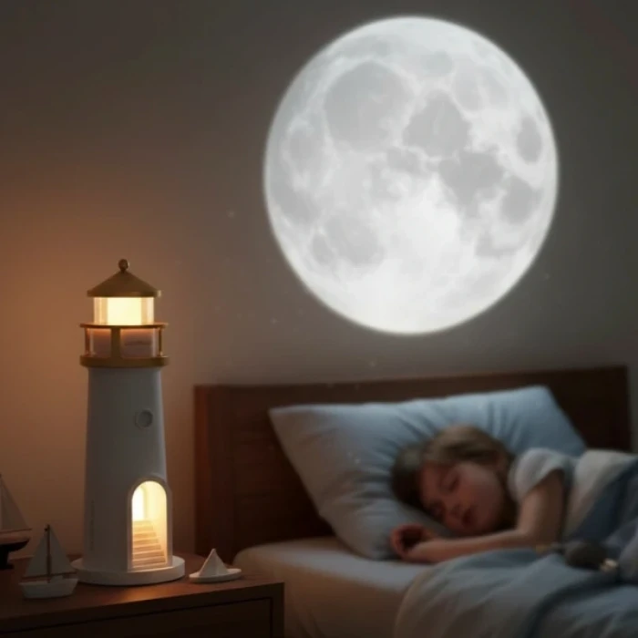 ieg™ Deniz Feneri Projektör Gece Lambası