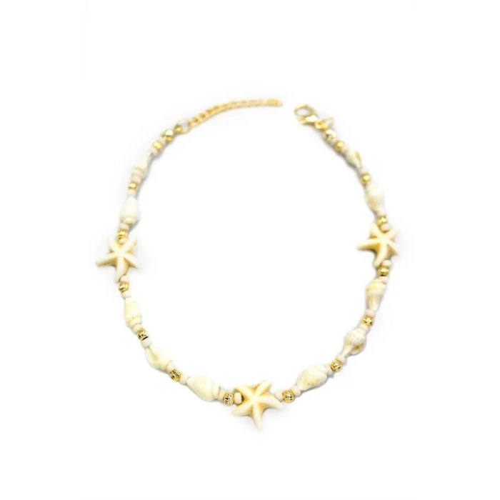 ieg™ Deniz Kabuğu Halhal - Beyaz