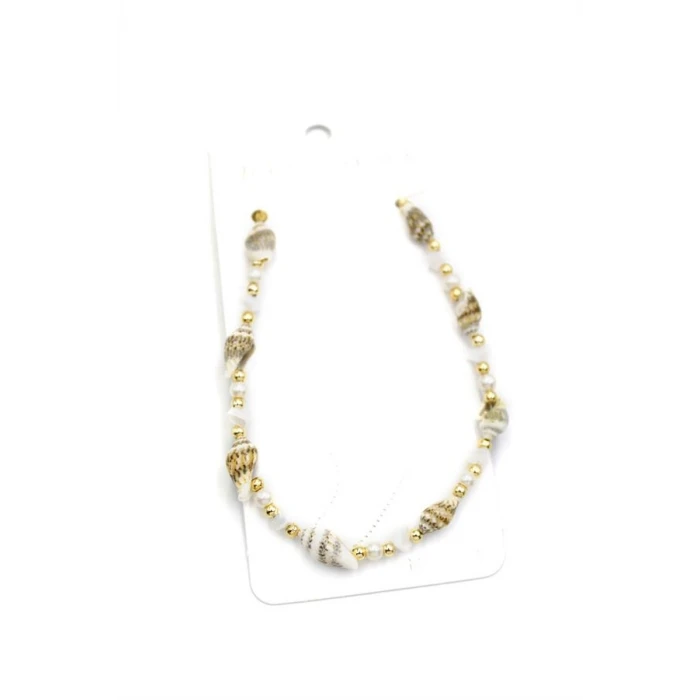 İEG Deniz Kabuğu Halhal - Beyaz