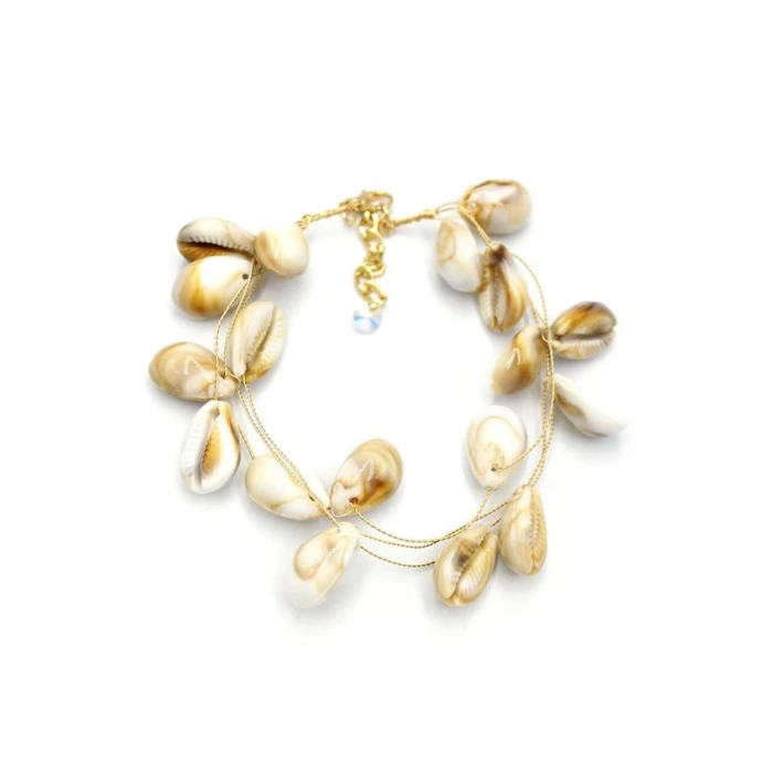 İEG Deniz Kabuğu Halhal - Kahverengi