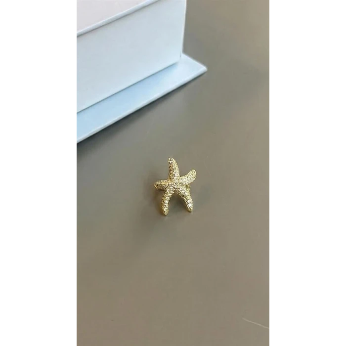 ieg™ Deniz Yıldızı Kıkırdak Küpe - Altın