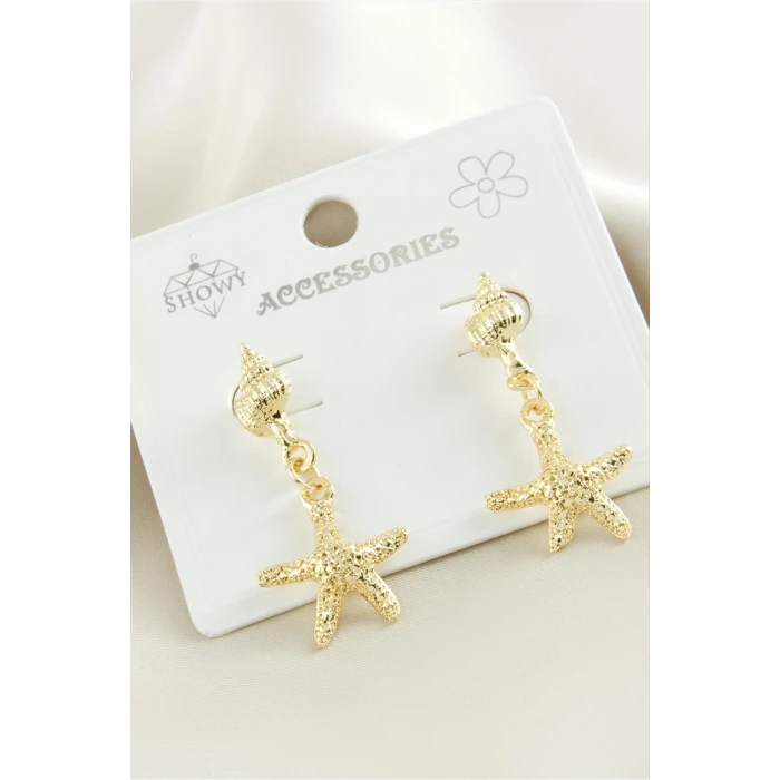 ieg™ Deniz Yıldızı Metal Küpe