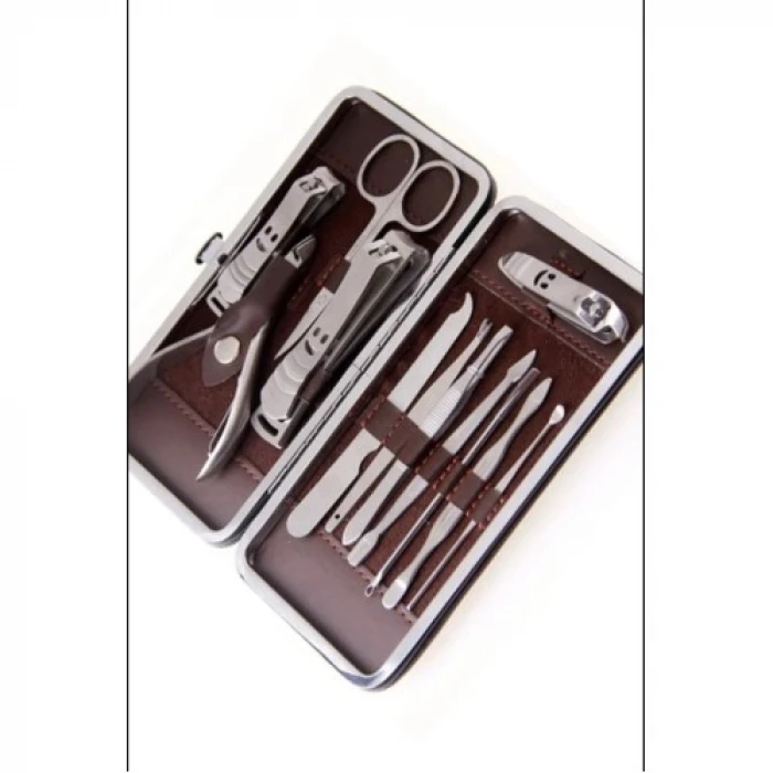 ieg™ Deri Çantalı 12li Manikür Seti