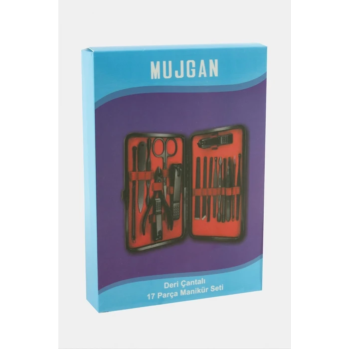 ieg™ Deri Çantalı 17 Parça Manikür Seti