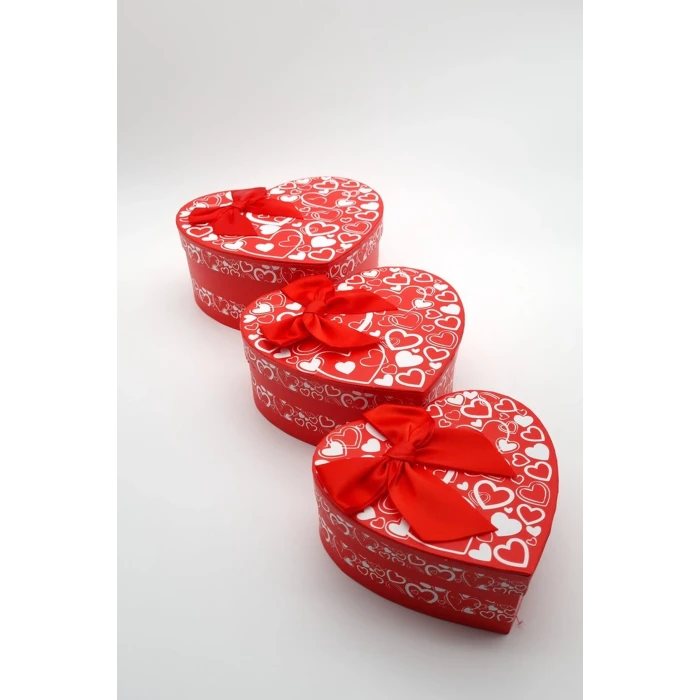 İEG Desenli 3lü Hediye Kutusu -MTR-1909-55