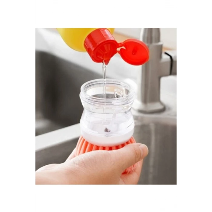 İEG Deterjan Hazneli Bulaşık Fırçası -CLKN-1976