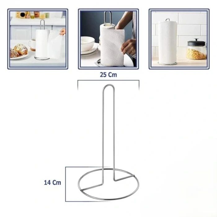 ieg™ Dik Kağıt Havluluk Krom Renk