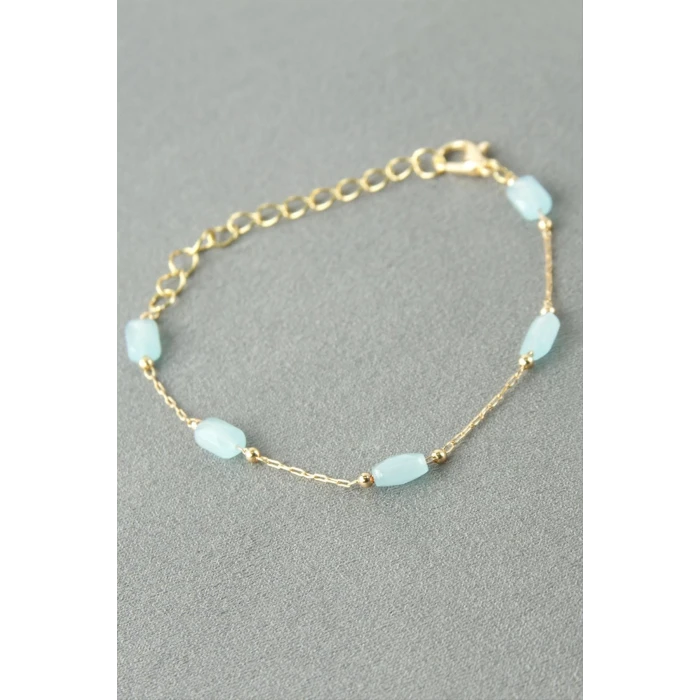 ieg™ Dikdörtgen Kristal Taşlı Bileklik