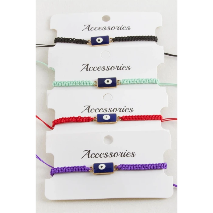 ieg™ Dikdörtgen Makrome Örgülü Bileklik