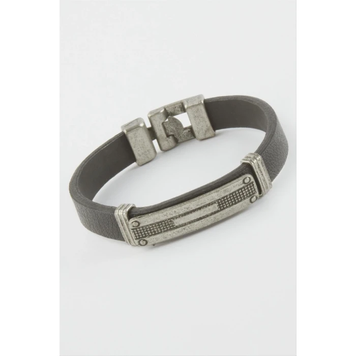 ieg™ Dikdörtgen Suni Deri Bileklik