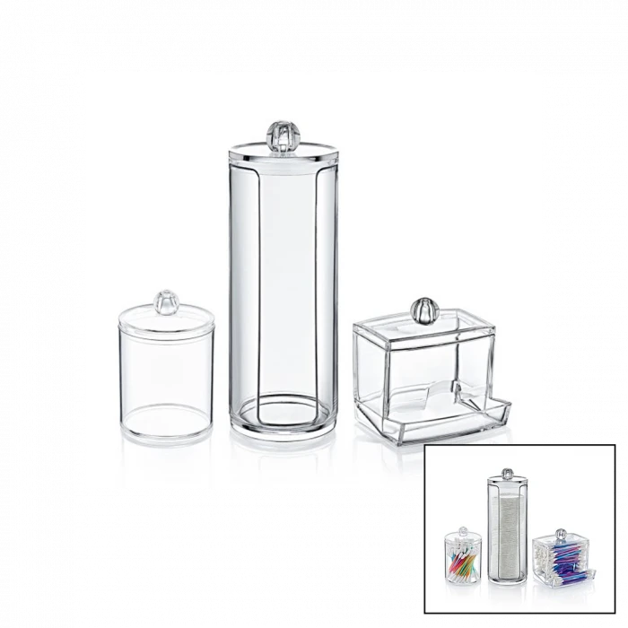 ieg™ Disk 3lü Makyaj Organizer Set