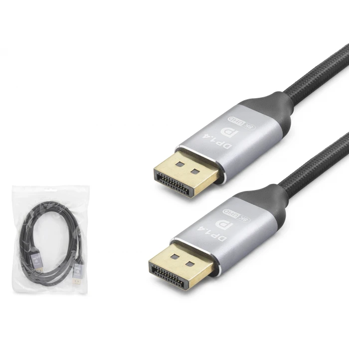 ieg™ Displayport Kablo 8K 144 Hz 1.8 M - Siyah HDX7871