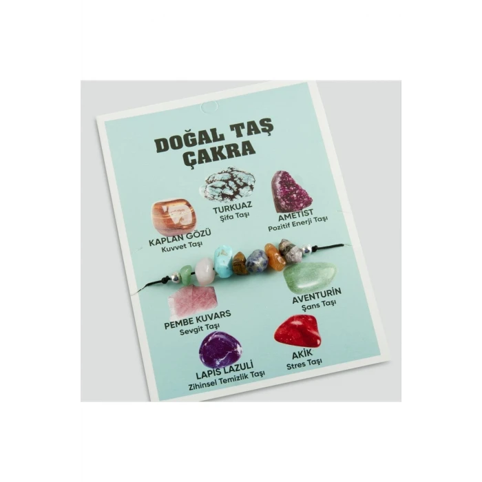 ieg™ Doğaltaş Taş Çakra Bileklik