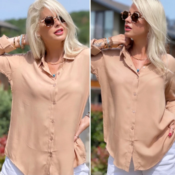 ieg™ Dokuma Viskon Kumaş Efsane Gömlek