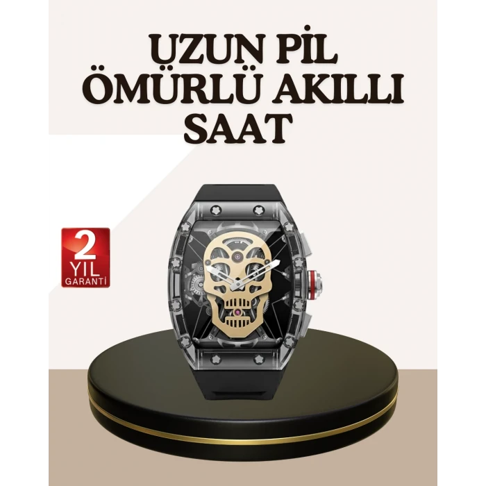 ieg™ Dokunmatik Akıllı Saat Sesli Asistanlı Geniş Özellikli