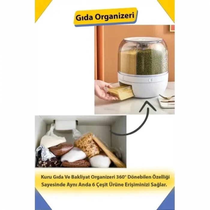 ieg™ Dönebilen Kuru Gıda Ve Bakliyat Organizeri