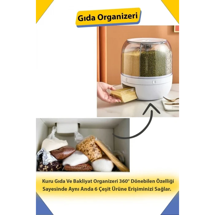 ieg™ Dönebilen Kuru Gıda Ve Bakliyat Organizeri