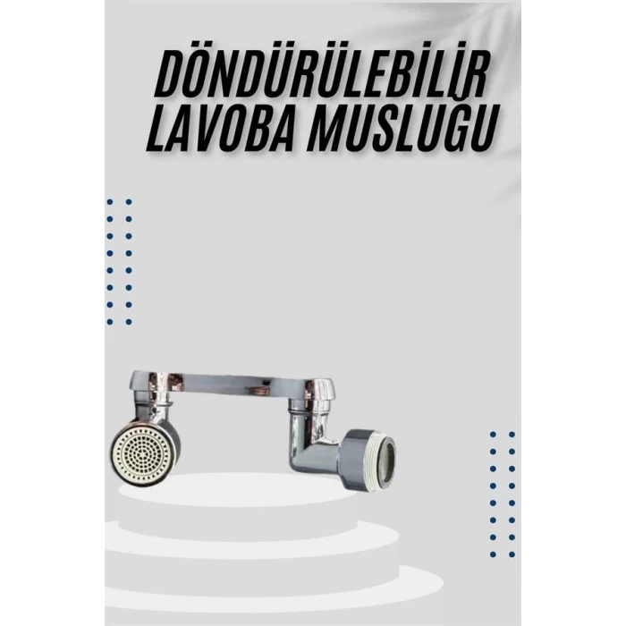 ieg™ Dönebilen Musluk Başlığı Akrobat Mutfak Banyo Musluk Ucu Başlığı Oynar Başlıklı