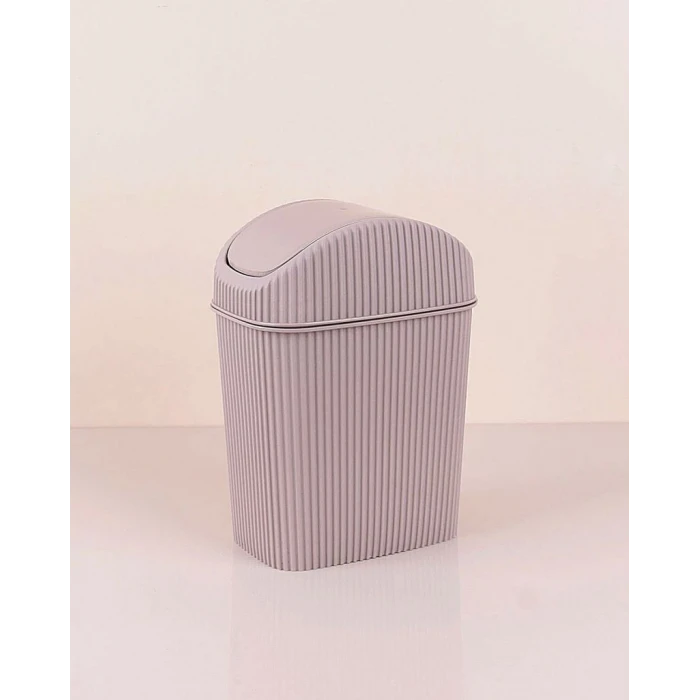 ieg™ Döner Kapaklı Mini Çöp Kovası 2.5 LT - Krem