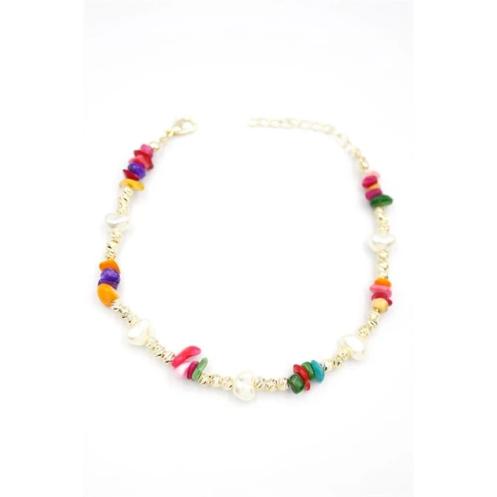 ieg™ Dorika Taş Halhal - ÇOK RENKLİ