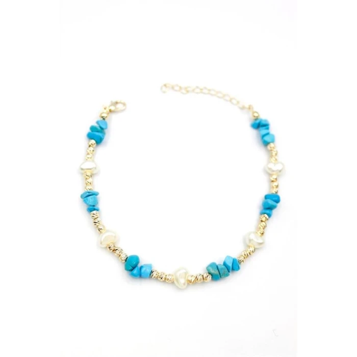 ieg™ Dorika Taş Halhal - Turkuaz