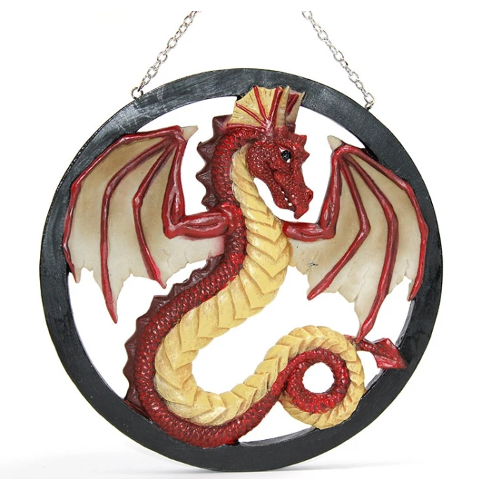 ieg™ Duvara Asmalı Polyester Dragon Pano